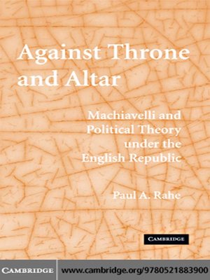 cover image of Against Throne and Altar